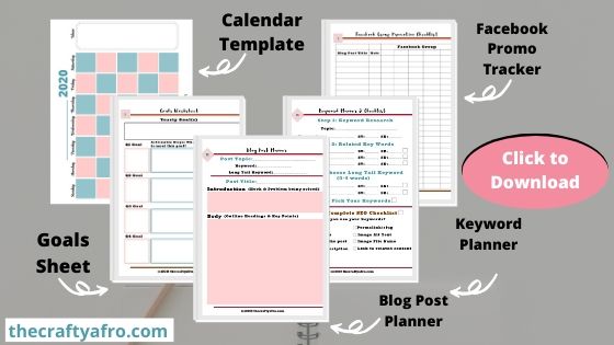 Looking for a planner to keep all of your blogging tasks in one place. Download this free printable business planner designed for new bloggers. 